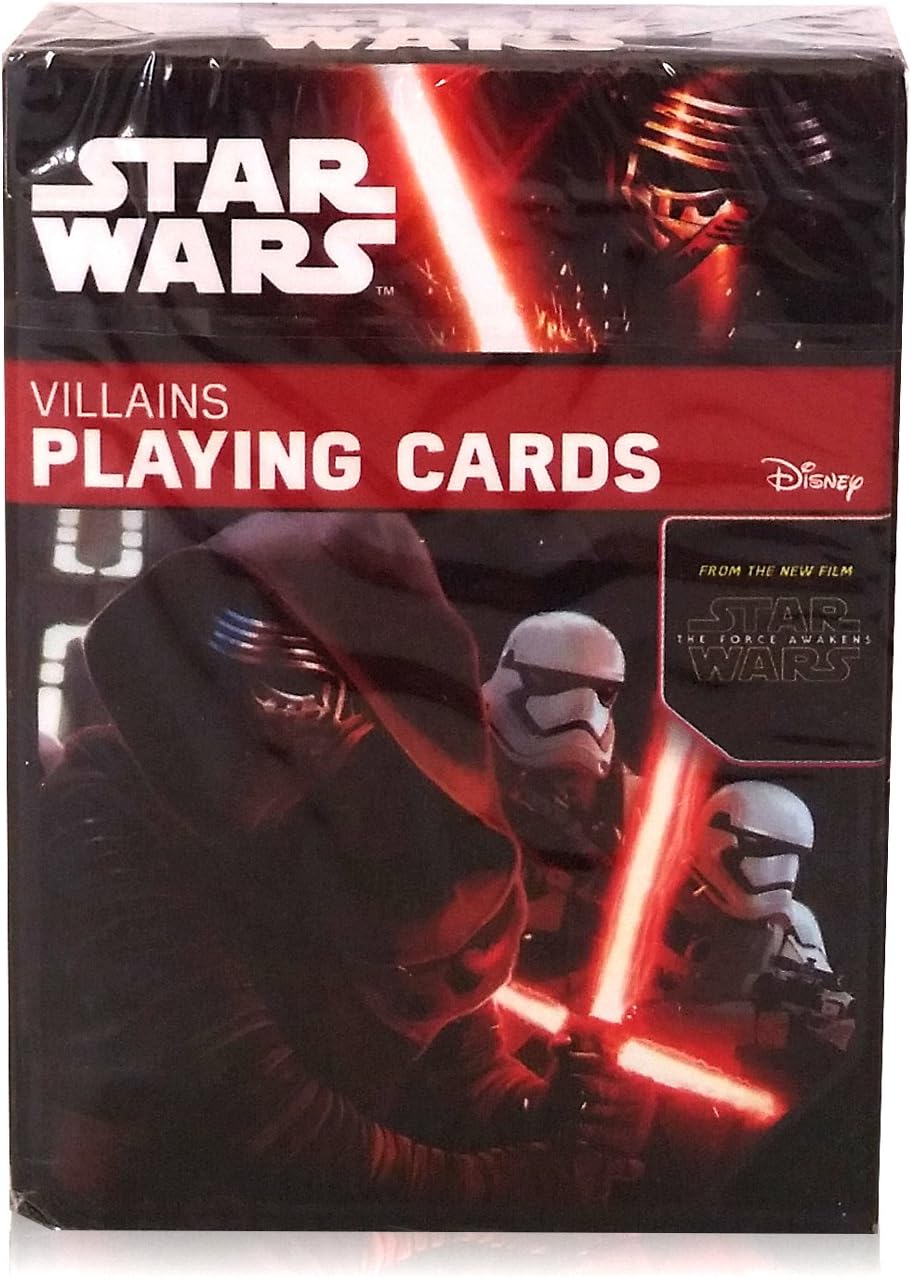 Star Wars The Force Awakens Villains Playing Cards Deck