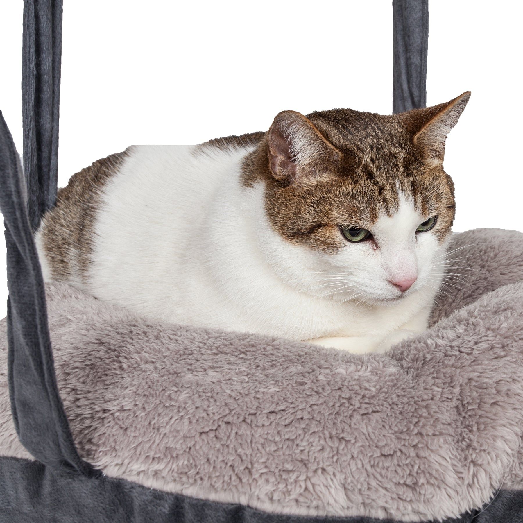 Pet Life Kittyhaus Dual-Lounger Pillow Hammock - Comfortable Cat Lounge Bed for Cats & Kittens