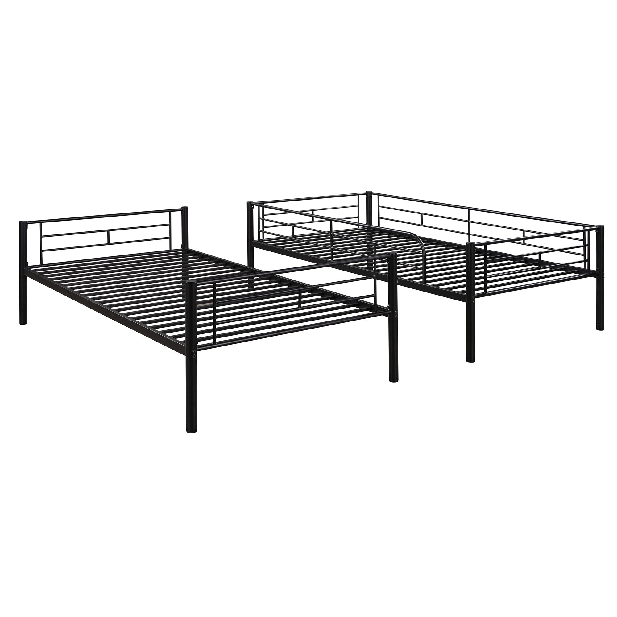 Twin Over Twin Metal Bunk Bed