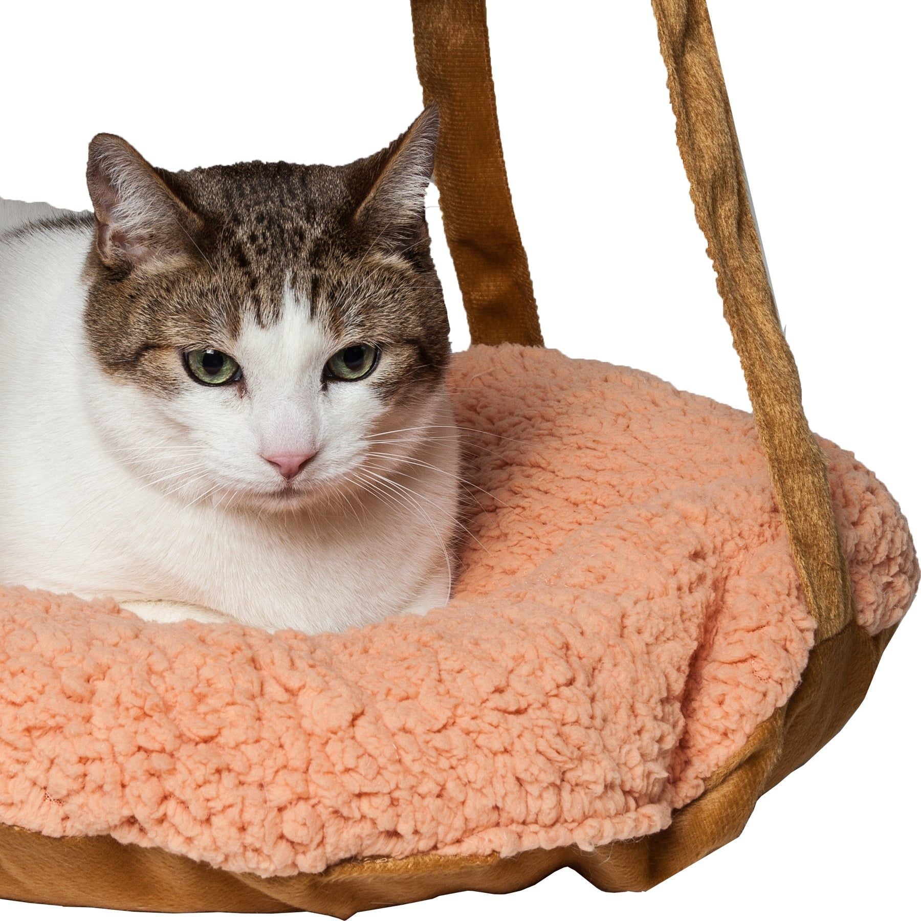 Pet Life Kittyhaus Dual-Lounger Pillow Hammock - Comfortable Cat Lounge Bed for Cats & Kittens