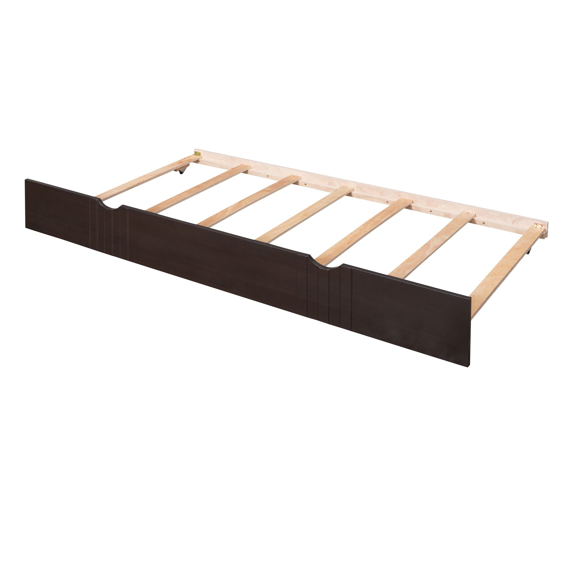 Twin Size Daybed Wood Bed with Twin Size Trundle