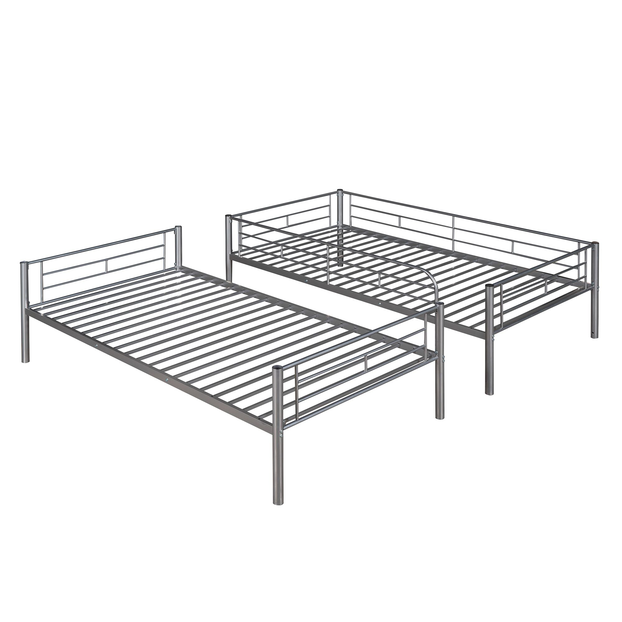 Twin Over Twin Metal Bunk Bed