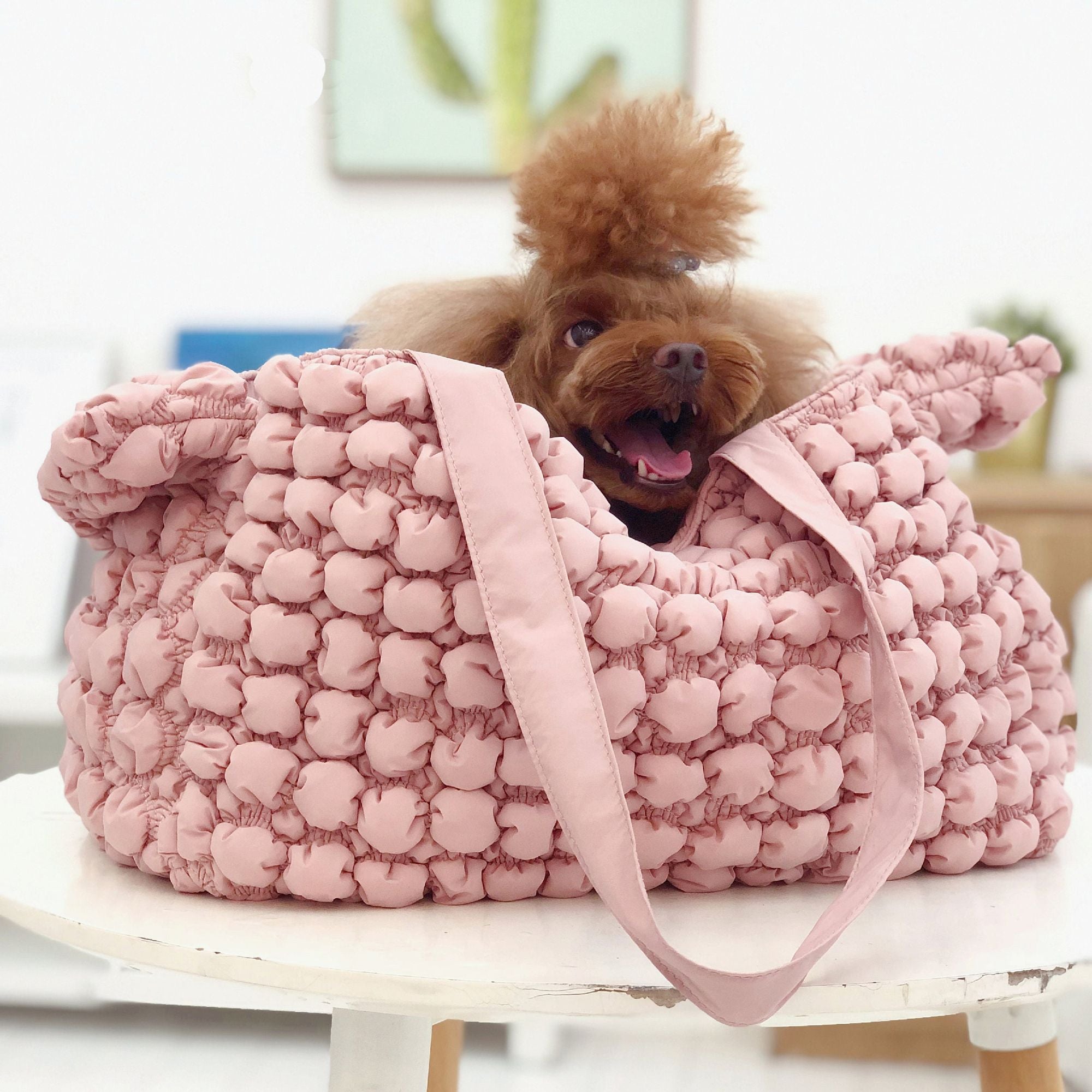 Pet Life 'Bubble Vogue' Ultra-Plush Fashion Designer Pet Carrier