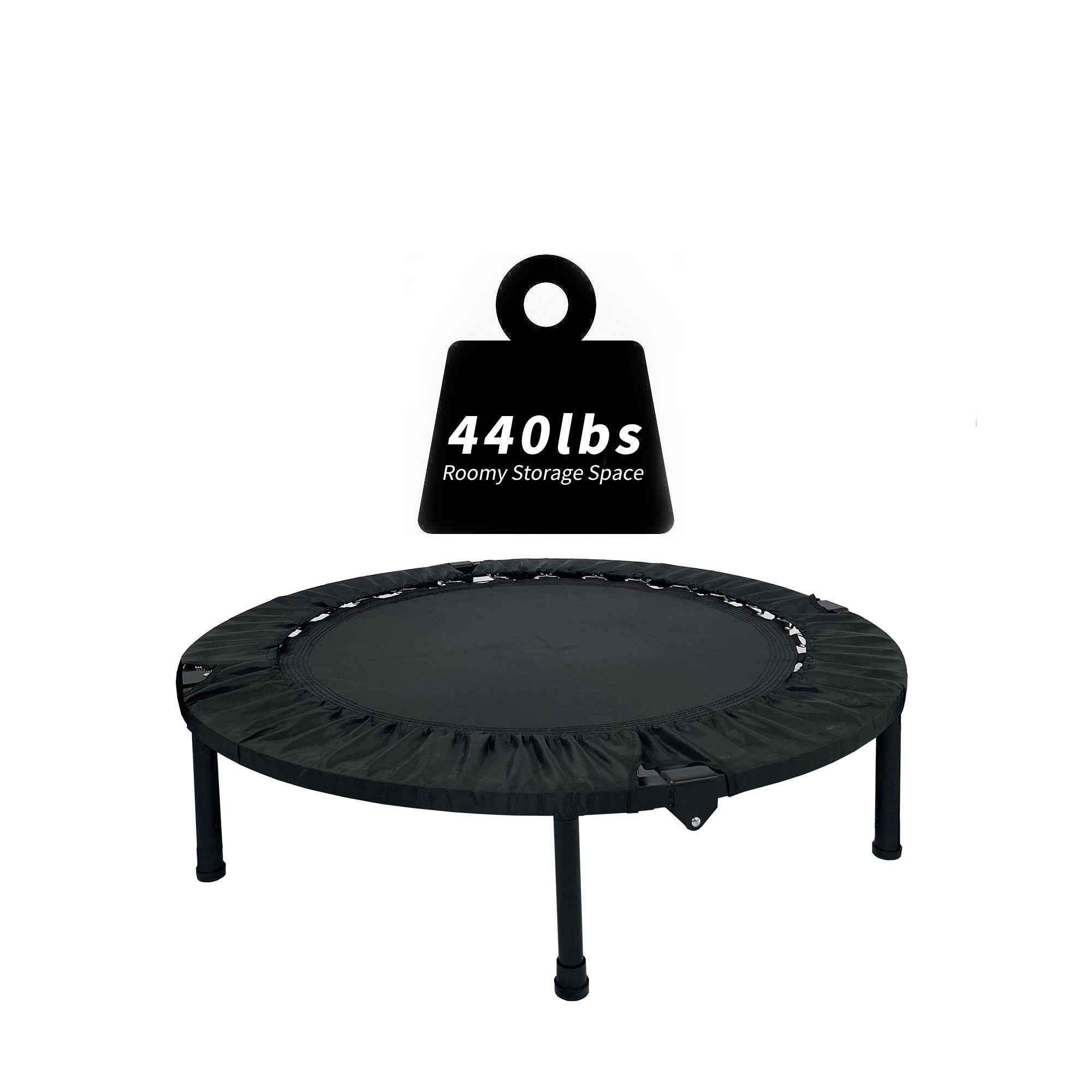 40 Inch Mini Exercise Trampoline for Adults or Kids