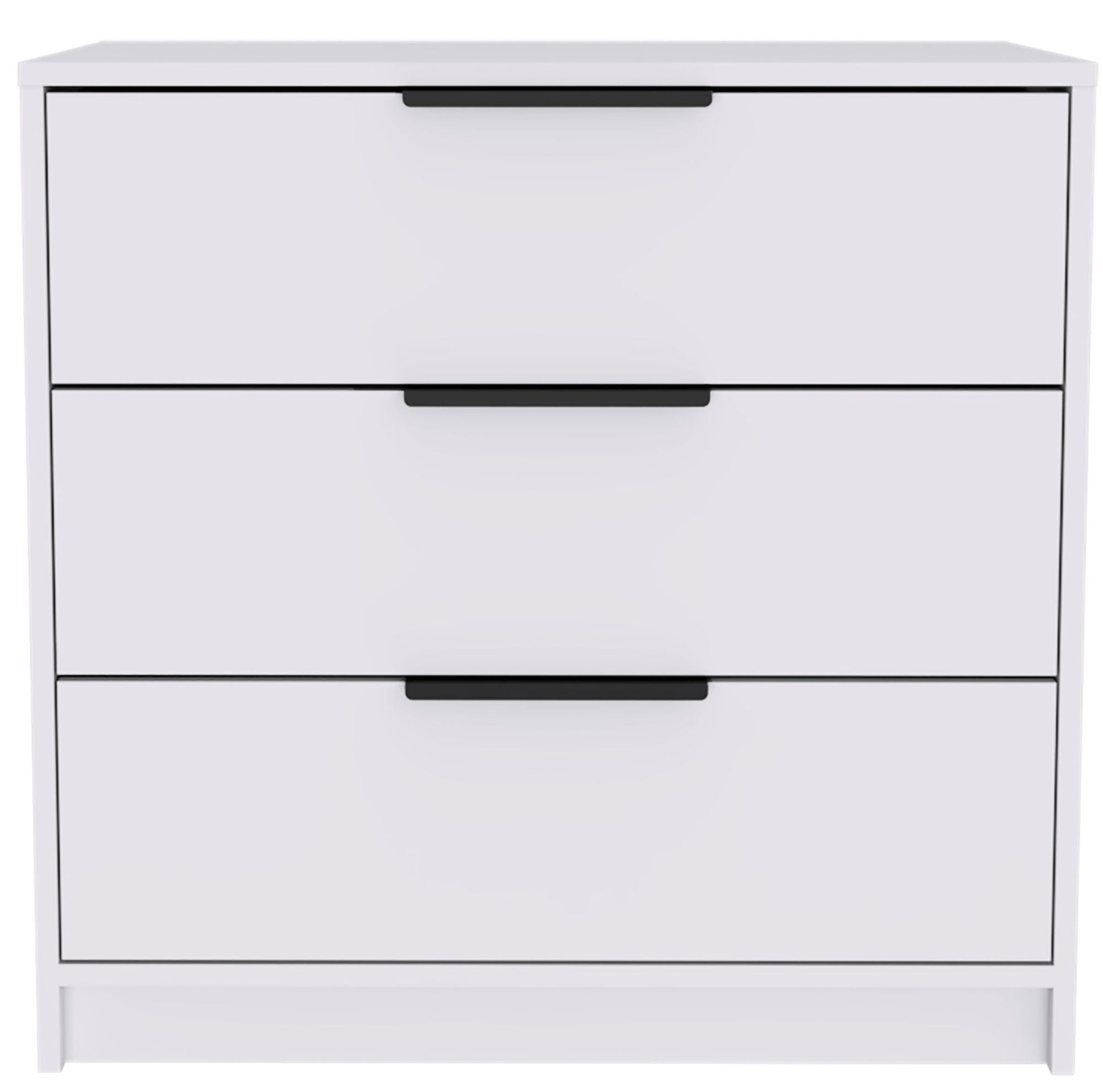 Kaia 3 Drawers Dresser; Superior Top -White