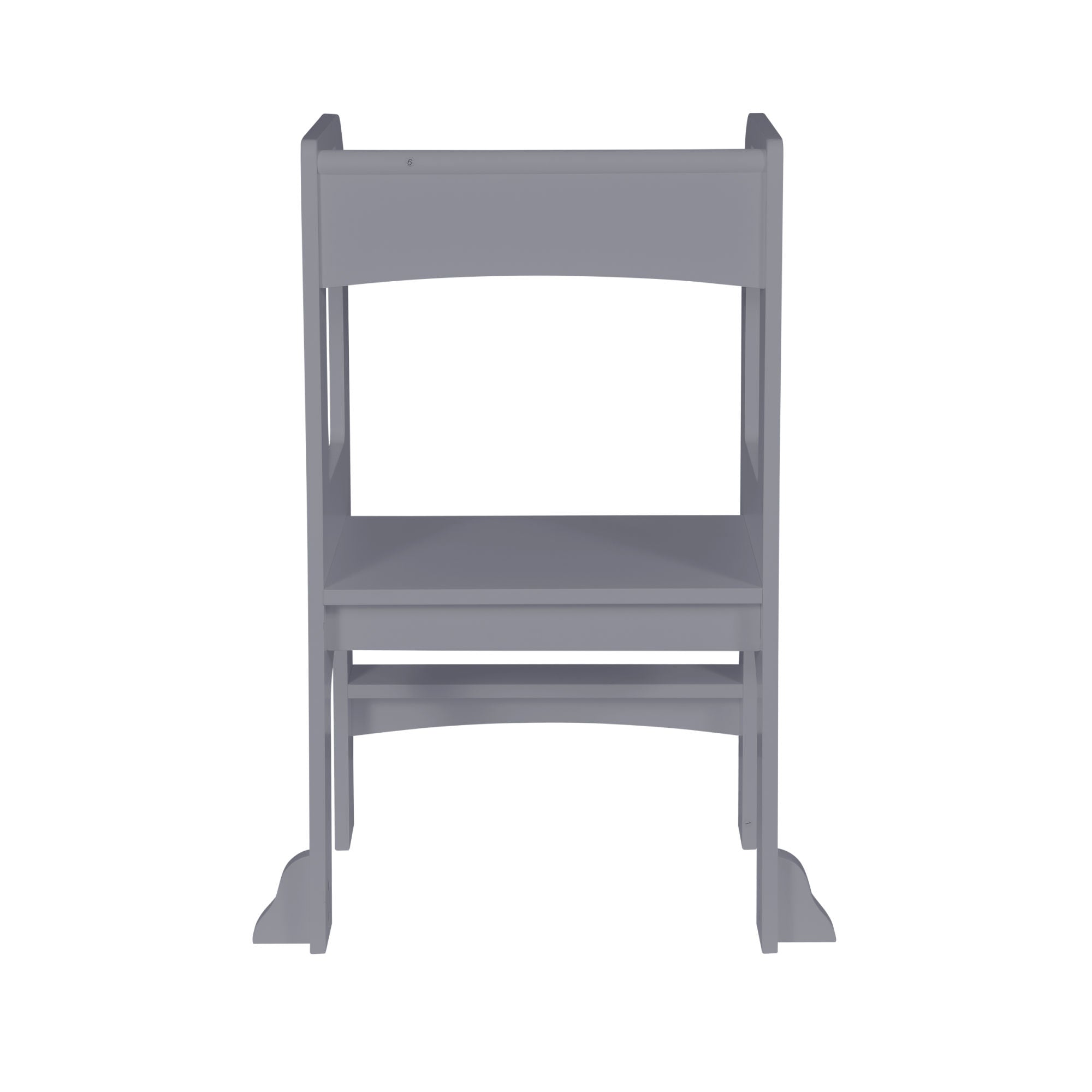 Child Standing Tower; Step Stools for Kids; Toddler Step Stool for Kitchen Counter; Gray